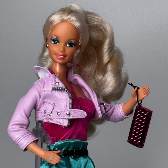 Mattel Other - Vintage 1980s 80s 90s 1990s Barbie Doll Superstar Costume Ball Custom Brown Eyes